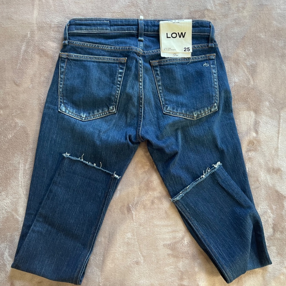 NEW! Rag & Bone Low rise slim boyfriend jeans - Picture 2 of 9